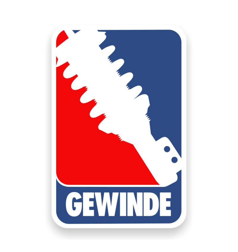 Naklejka Gwint (Gewinde)