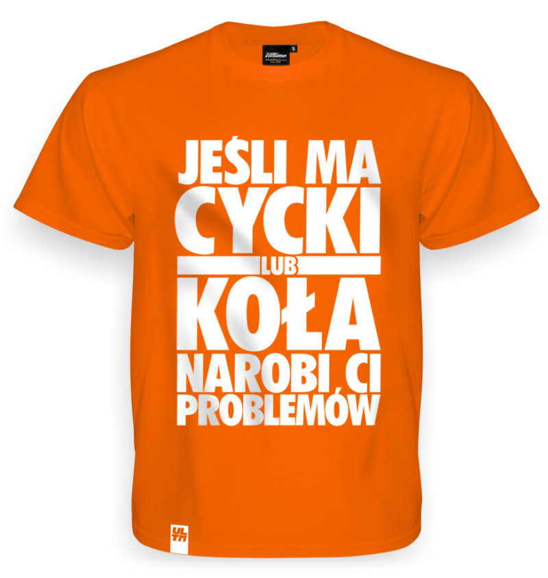 Koszulka Cycki koła problemy