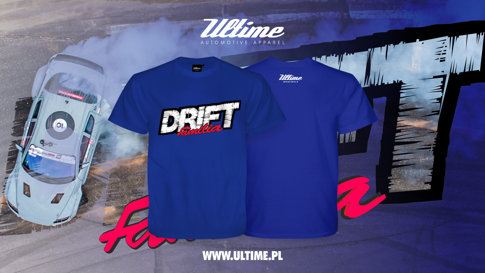 Niebieska koszulka Drift Familia